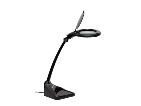 Loeplamp MAUL Iris LED dimbaar zwart