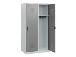 schoollocker,HxBxD 1530x800x500mm,2vak,vak B 400mm,draaigrendel