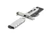 m.2 NVMe SSD naar PCIe X4 Expansion Slot