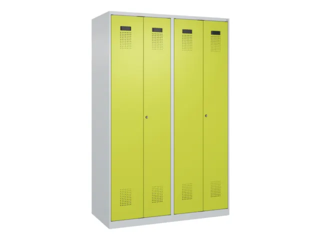 locker voor scheiding van kleding,HxBxD 1850x1200x500mm,4vak