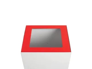 V-Part Top voor Modulaire Afvalbak 85 en 90 L Rood - 2