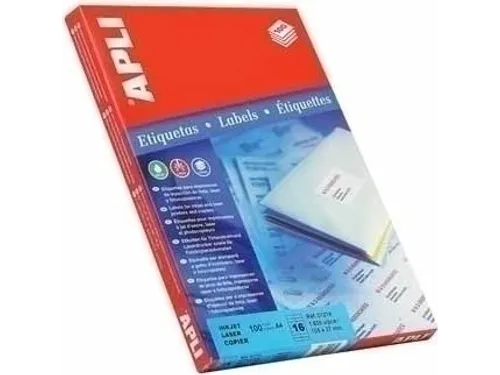 Witte Etiketten 105 X 35 Mm 1.600 Stuks