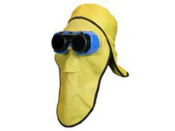 Unico Monkeyface lasmasker met pet TIG leder 38 cm tint 10
