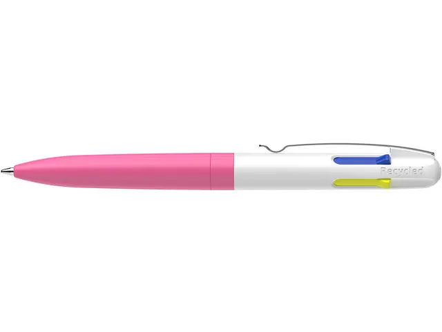 Balpen Schneider Take 4 Neon roze/wit