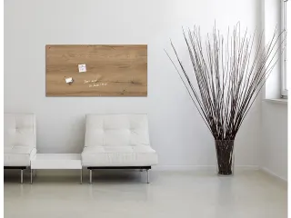 Glas/magneetbord Sigel Artverum 91X46 Natural Wood - 2