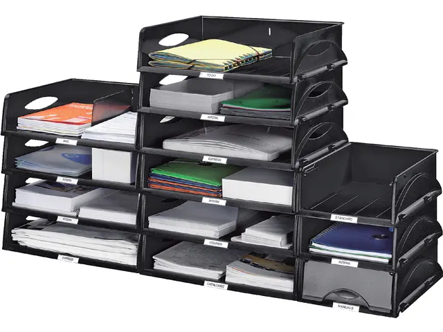 Sorteerbak Leitz 5230 Sorty standaard zwart A4+