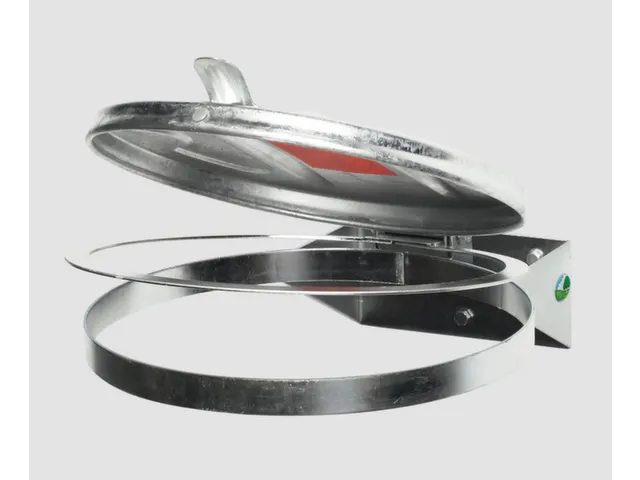 Afvalverzamelaar Wandhouder 400x510mm 120 liter Verzinkt Staalplaat