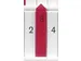 Flèche De Planification,L 7Mm,Plastique,Rouge Transparent