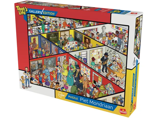 That's Life Gallery edition: Piet Mondriaan 1000st