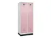locker voor scheiding van kleding,HxBxD 1950x800x500mm,2vak