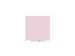 Tableau blanc Rocada Skincolour 100x100cm rose laqué