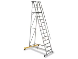 Platformladder Aluminium Bordes H X B X D 3100X 600X 630Mm 12Treden