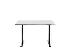 Elektrisch ihv bureau,HxBxD 700-1200x1200x800mm,blad grijs