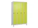 locker voor scheiding van kleding,HxBxD 1950x1200x500mm,4vak