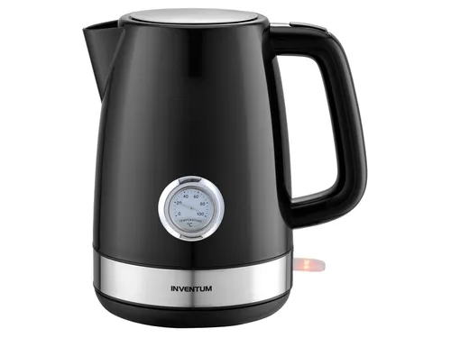 Waterkoker Inventum 1.7 liter zwart met rvs