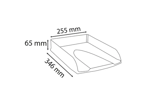 Brievenbak A4 Combo Styli Skandi Oudroze