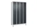 locker voor scheiding van kleding,HxBxD 1950x1200x500mm,4vak