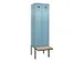 locker met bank,voor scheiding van kleding,HxBxD 2120x600x815mm,2vak