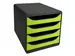 Module de classement Big Box 4 tiroirs Iderama - Vert anis