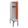 locker met bank,HxBxD 1950x400x815mm,1vak,vak B 400mm,cilinderslot