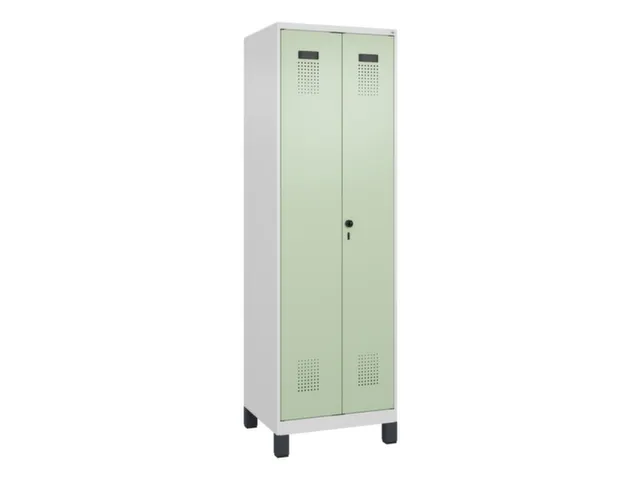 locker voor scheiding van kleding,HxBxD 1950x600x500mm,2vak