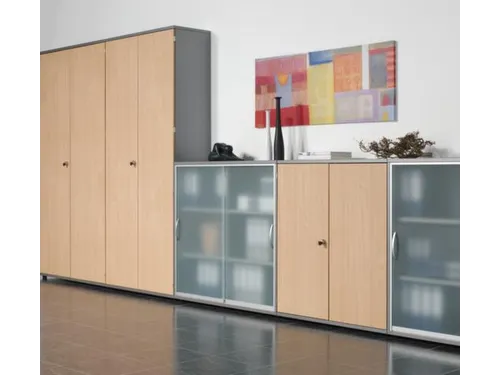 kantoorkast,HxBxD 770x1200x430mm,decor romp wit,decor front wit