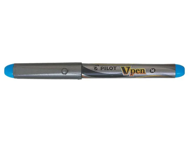 vulpen V-Pen Silver turkoois