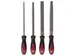 Vijlenset Voor Staal - 20cm - 4 ST.
