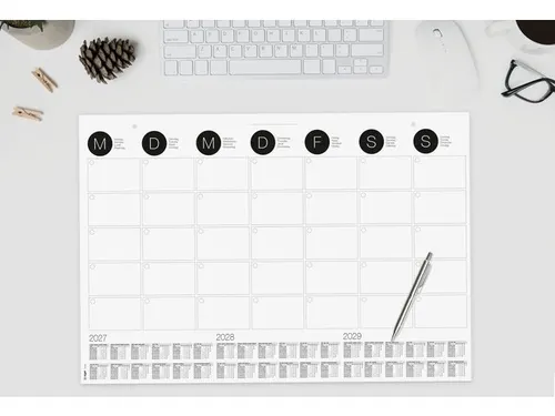 Designonderlegger Sigel muur- kalender/onderlegger 27/28/29 59,5x41cm