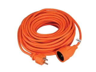 Verlengkabel 20 M Oranje Penaarde Schuko - 1