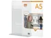 Infobord Nobo Premium Plus A5 acryl vrijstaand