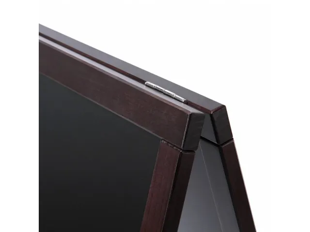 Panneau trottoir Natura Classic bois marron foncé 55x85cm