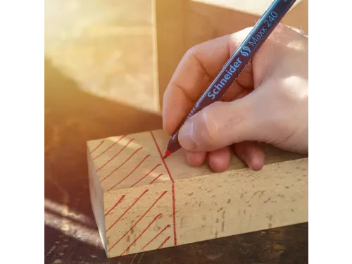 Permanent marker Schneider Maxx 240 rond 1-2mm zwart