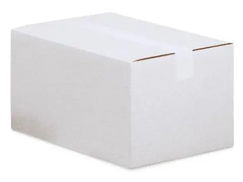 Verzenddoos enkele golf 3 mm wit 370 x 250 x 145 mm