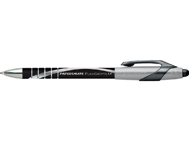 Balpen Paper Mate Flexgrip Elite breed zwart