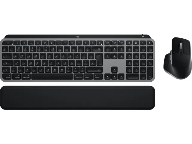 Logitech MX Keys S Combo for Mac toetsenbord Qwerty Inclusief muis