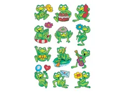 Sticker Etiket Herma 5601 Kikkers 36 stuks