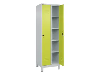 wasgoedverdeelkast,HxBxD 1950x600x500mm,vak B 300mm,draaigrendel - 2