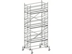 rolsteiger,reik H 7,6m,steiger H 6,82m,3platform(s),m. luik