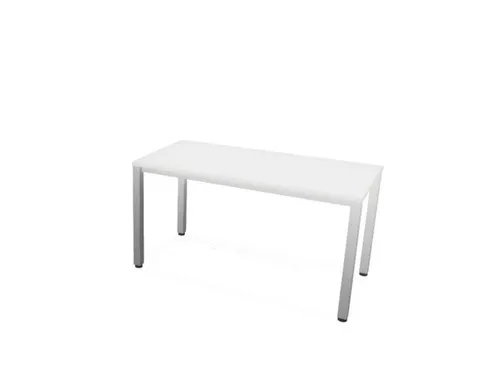 vergadertafel,HxBxD 740x1400x700mm,rechthoekig,Bl-wit