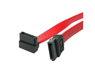 60cm SATA naar SATA Serial ATA Kabel met Rechte Hoek - 1