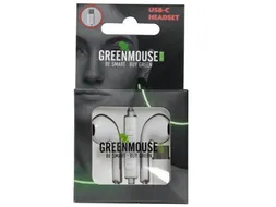 Oortelefoon GreenMouse USB-C blister