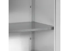 Stalen bodem,v. venster-schuifdeurkast,BxD 1200x400mm,draagverm. 70kg