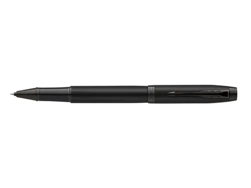 Rollerpen Parker IM Monochrome Matt Black PVD Fijn Zwarte inkt