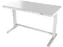 Zit-Sta Werkplek 120cm Glas Wit Elektrisch Verstelbaar