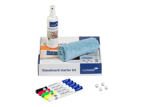 Glasbord Legamaster starterkit 11-delig