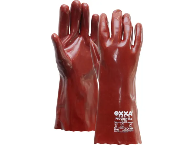 OXXA PVC-Chem Red 17-135 handschoen - 10/XL