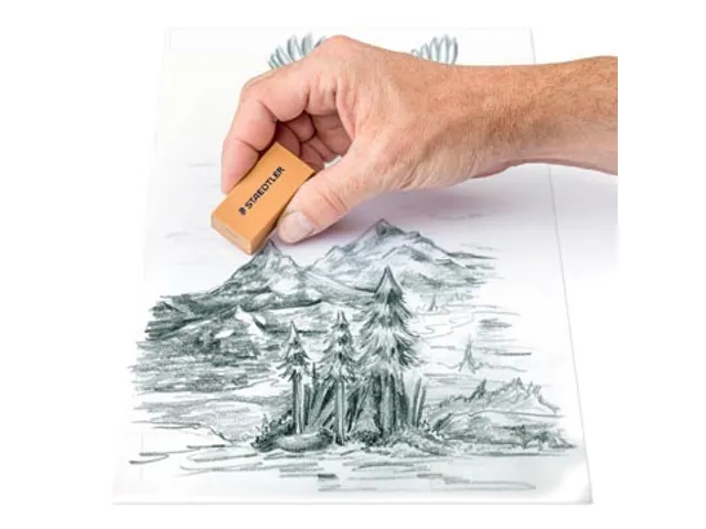 Set Met 2 Gommen, Op Blister