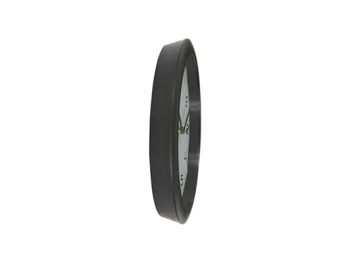 De Alba HORNEW wandklok met stille werking 30cm. Zwart