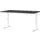 In hoogte verstelbaar bureau,HxBxD 680-910x1400x800mm,blad grafiet